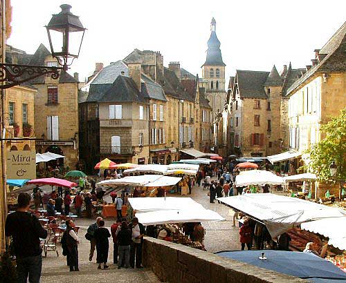 Le marché de Sarlat